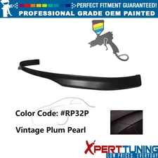 Fits 99-00 Honda Civic TR Style Front Bumper Lip PP #RP32P Vintage Plum Pearl