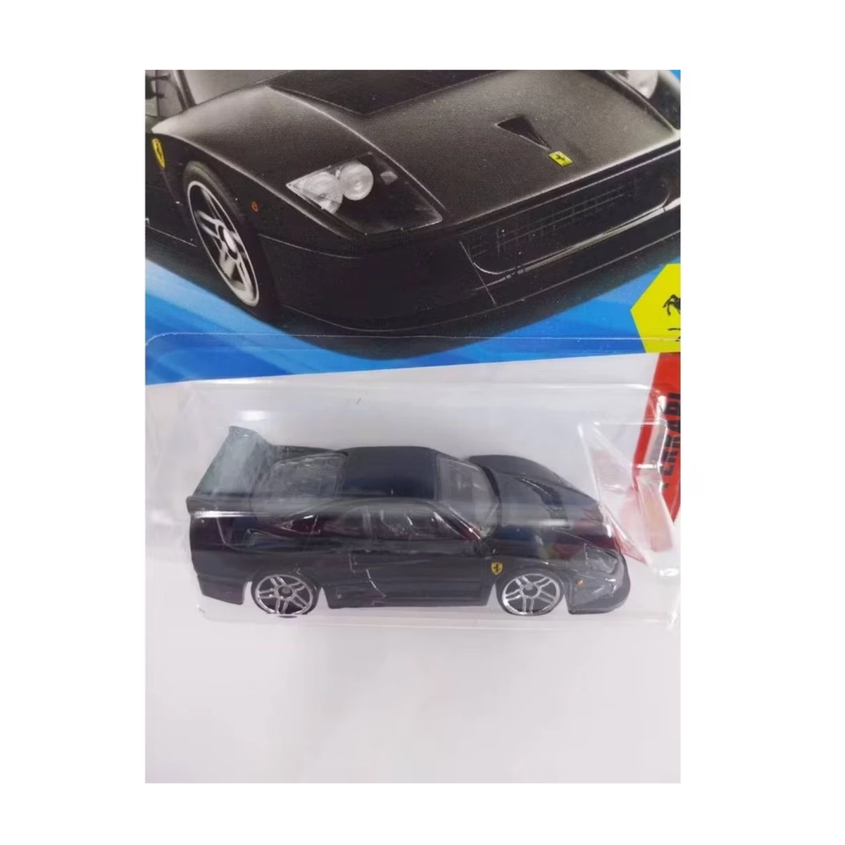 Hot Wheels 2026 Ferrari F40 Competizion Black with protector - NEW