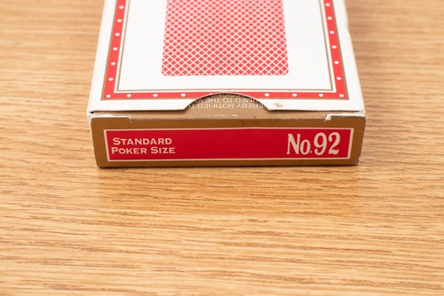 Tarjetas de juego Bee Premium estilo casino no. Tamaño de póker estándar 92 - Imagen 8 de 8