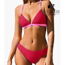 Cupshe Tie Back Bikini Swimsuit Size M