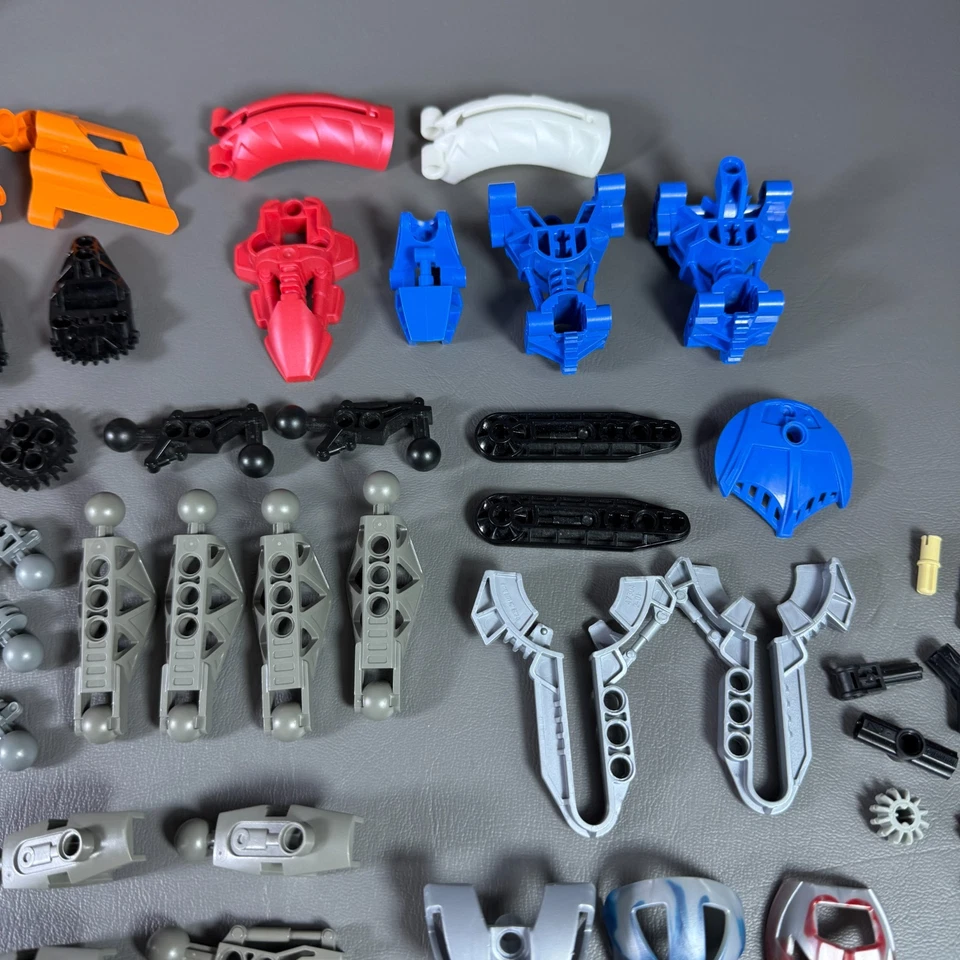Lego Technic Parts Lot Slizer 8506 8521 & Bionicle Masks & PARTS & PIECES SALE - Image 4 of 4