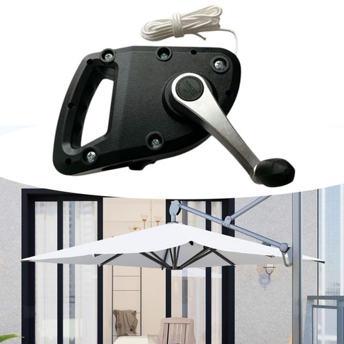 Patio Umbrella Crank Handle Heavy Duty Spare Parts for Courtyard Picnic Deck - Picture 2 of 7