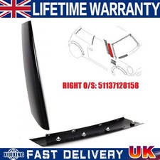 For BWM MINI R50 R52 R53 PILLAR MOLDING Black Windshield Trim Cover Right N/S