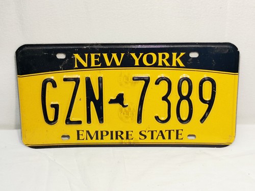 US NUMMERNSCHILD NEW YORK - EMPIRE STATE - USA KENNZEICHEN