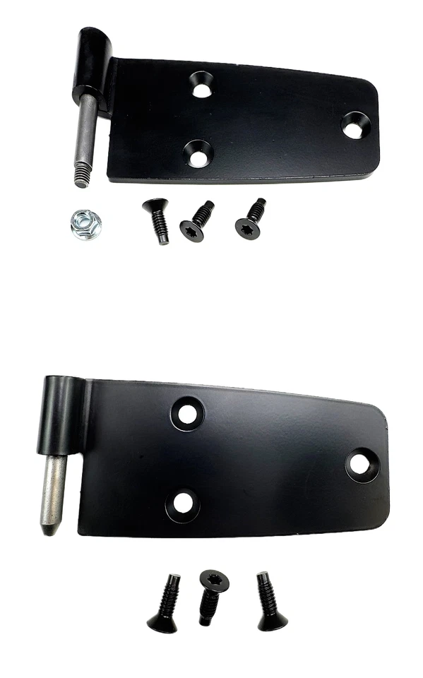 4 bisagras y herrajes de puerta rígidos completos EA para Jeep CJ y Wrangler YJ de 1976 a 1993 Foto 3 de 4