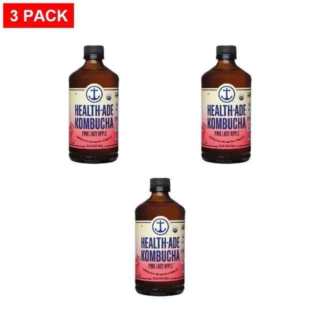 Health-Ade Organic Pink Lady Apple Kombucha