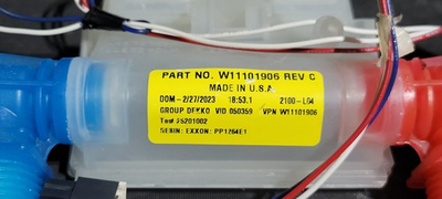 #ad Oem W11101906 Whirlpool Amana Washer Inlet Valves Shipped Under 24hrs $18.00