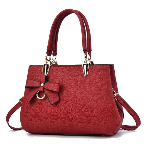 Women Tote Handbag Top Handle Satchel Leather PU Shoulder Messenger Bag Purse - Picture 5 of 22
