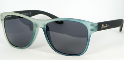 Montana MP38D BLUE GRADIENT CRYSTAL W/ BLUE-GREY POLARIZED LENS SUNGLASSES 54mm