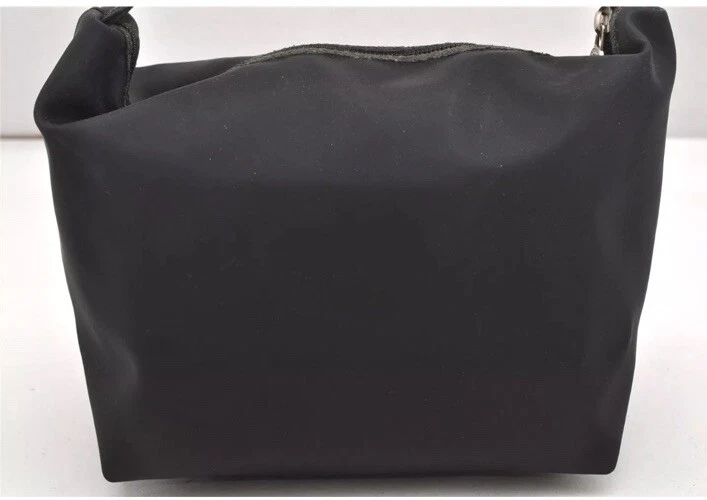 Estojo de vaidade FENDI Complemento preto marrom, bolsa de mão, bolsa com espelho e pente FENDI - Imagem 4 de 4