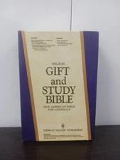 GIFT AND STUDY BIBLE New American Bible For Catholics Thomas Nelson in Box