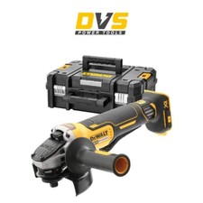 DeWALT DCG406NT Brushless Angle Grinder Paddle Switch 18V Body Only & Carry Box