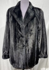 Dark Ranch Mink Jacket Dyed Female (38343)