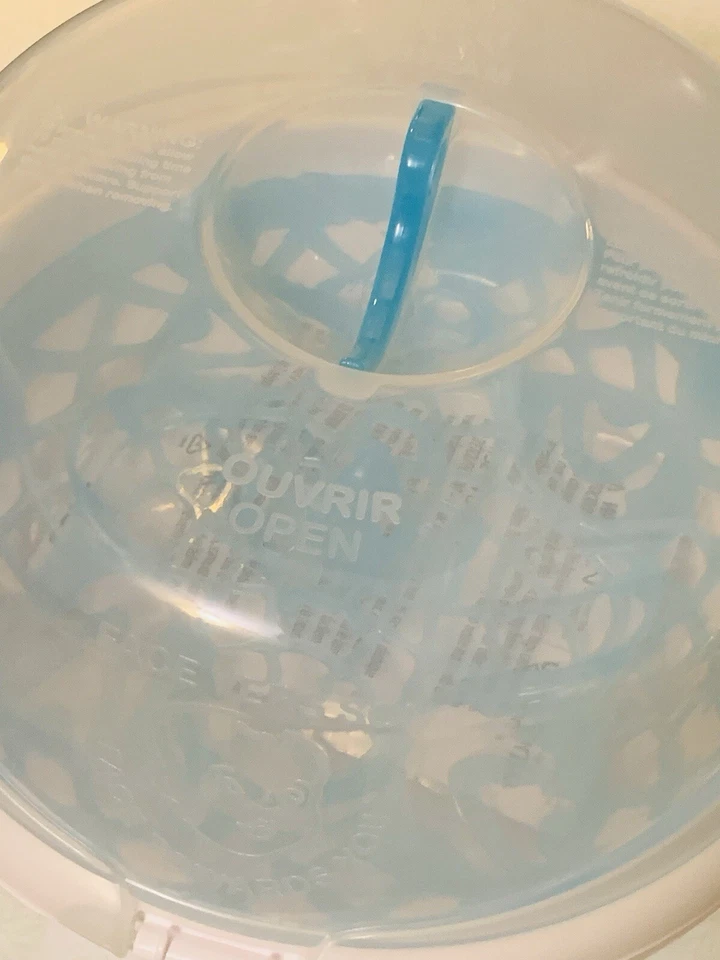 Esterilizador de biberón Munchkin protector de vapor limpiador de microondas todo natural nuevo con caja Foto 2 de 4