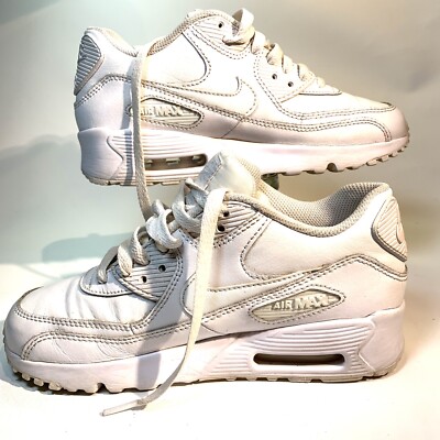 white nike air max 90 youth