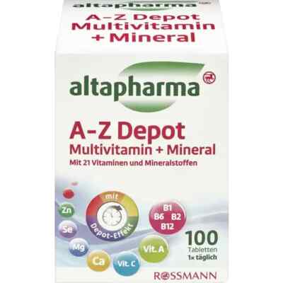Altapharma A-Z Depot Multivitamin + Mineral mit 21 Vitaminen, neu&ovp