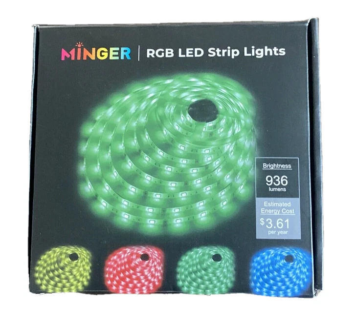 Minger led strip lights 16.4 ft deals