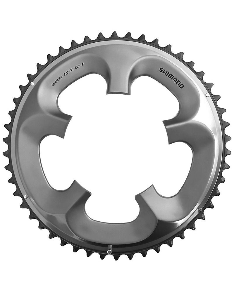 Shimano Corona 50D Ultegra FC-6750 2x10v, Argento