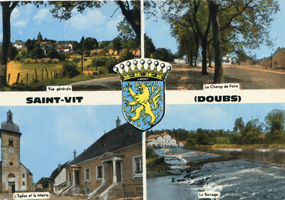 BESSIERES Open Book Style Souvenir Card