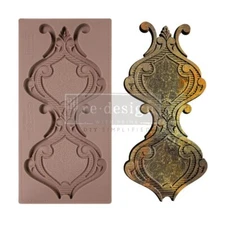Darling Damask | 5" x 10" Silicone Décor Mould | Redesign with Prima