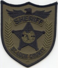 ST saint LUCIE COUNTY FLORIDA Subdued Green SHERIFF POLICE PATCH