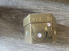 lot of 2 holiday Christmas gifting boxes small containers used — photo 3