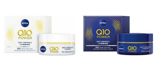 Nivea Face Cream Q10 Power Anti Wrinkle Firming SPF15 Nourishing Restores Skin - Picture 1 of 7