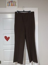 Vintage 80s Levi Strauss  Co. Bend Over Pants Sz 34 20w Brown Straight