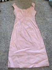 NWT GUESS Jeans Baby Pink Y2K Mod Fusion Dress Sz 3 Spring Summer Vintage