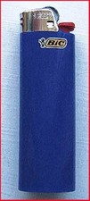 BIC Feuerzeug (23) - Reibradfeuerzeug blau