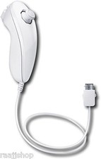 NEW WHITE NUNCHUCK NUNCHUK CONTROLLER REMOTE FOR NINTENDO Wii UK SELLER