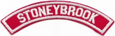 Stoneybrook Red and White RWS Community Strip Vintage Boy Scouts BSA