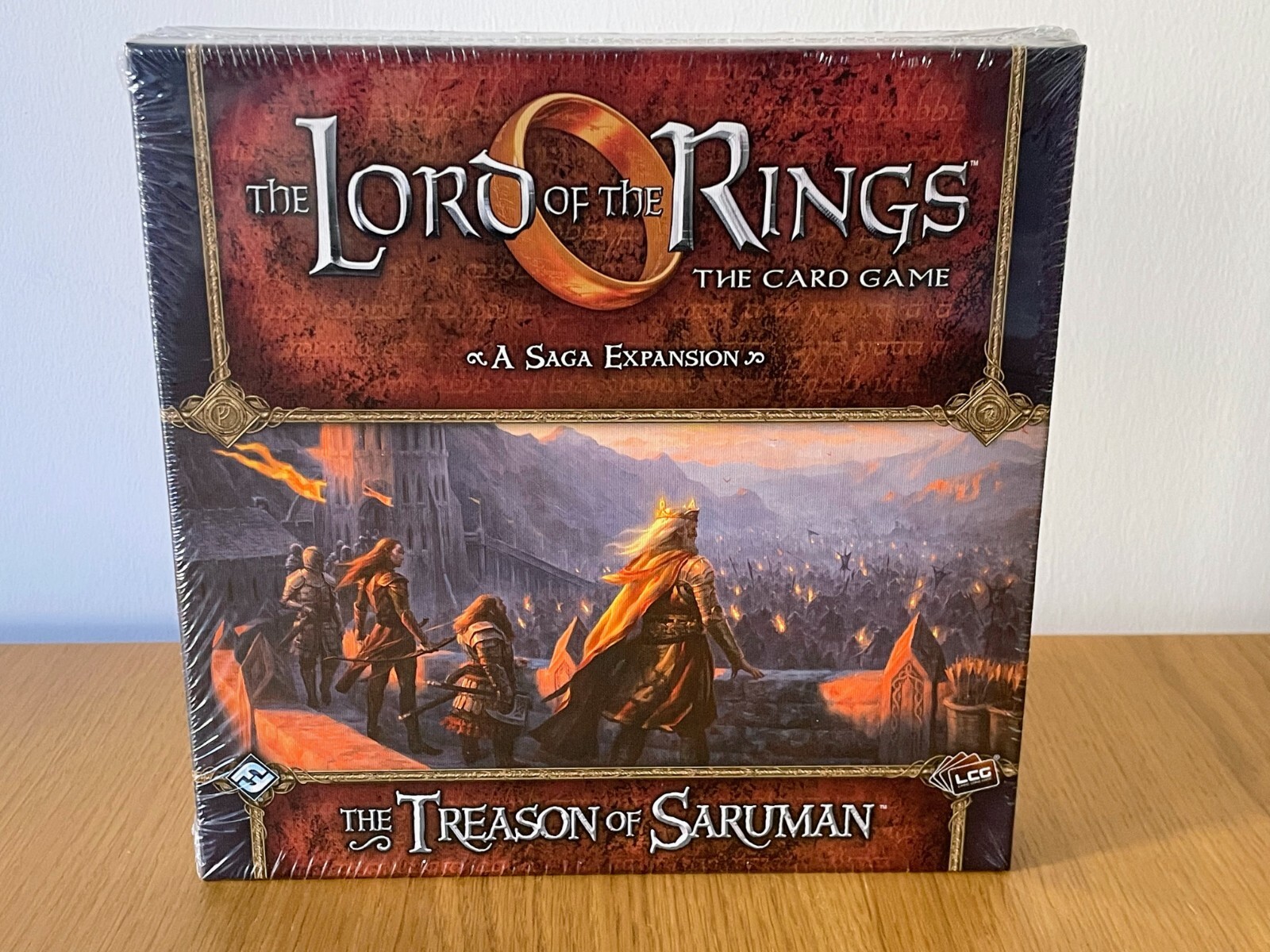 The Lord of the Rings: The Card Game THE TREASON OF SARUMAN Saga Expansion NEW