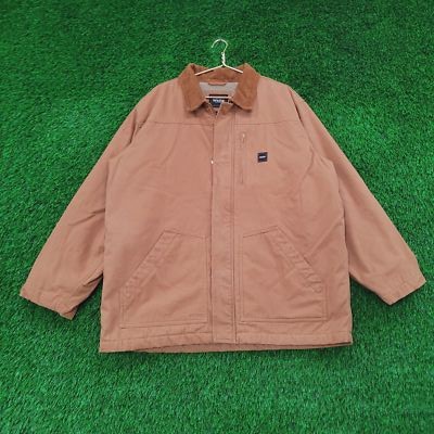 Veste de travail d'extérieur Walls 2XL toile marron doublée Sherpa - Main Image