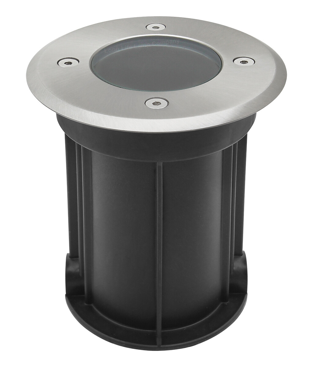 IP67 Stainless Steel Round Walkover Light GU10 Outdoor Ground Decking