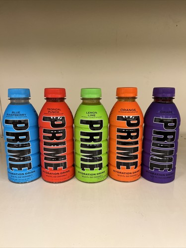 NEW! PRIME Hydration Drink By LOGAN PAUL x KSI All 5 Flavors