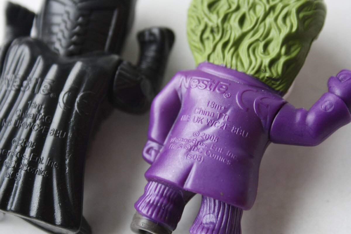 2008 BATMAN DARK KNIGHT & JOKER 2.5