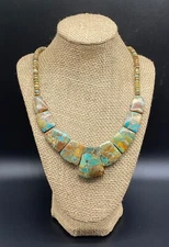 JAY KING DRT-Sterling Silver Chunky Azure Peaks Turquoise Bead Necklace