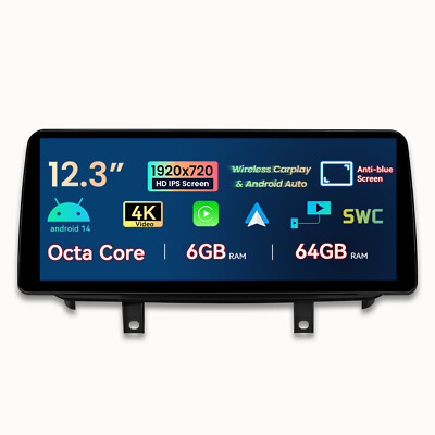 Wireless Carplay 64GB 8 Kern GPS SWC AutoRadio Für BMW X5 F15 X6 F16 2014-2017