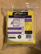 10-Pack GENUINE ProTeam Intercept Micro 6qt/6.6L Canister Vacuum Bags 100431 NEW