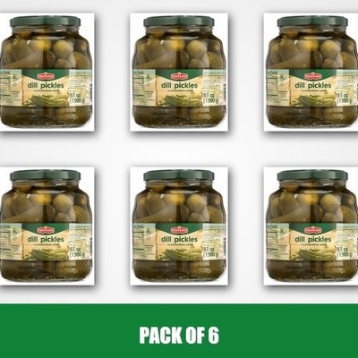 Pack of 6 - Podravka Dill Pickles, 23.6 oz