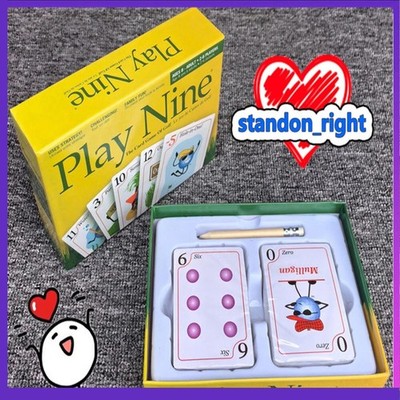 Play~Nine~Strategy~Card~Game~Board~Game~Family~Party~Games~Kids~Adult~Board~Game
