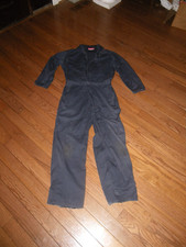Vintage Craftsman Mechanic Coveralls One Piece Utility Jumpsuit Cotton Blend