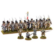 Wargames Atlantic French Infantry in Greatcoats Line Sprue - 28mm Napoleonic Min