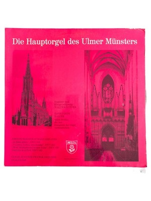 Bach Franck Orgel Ulmer Münster Vinyl LP Hans Jakob Haller Walter Supper