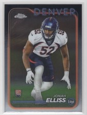 #258 Jonah Elliss 2024 Topps Chrome RC Denver Broncos