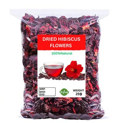 Hibiskusblüten 100% rein lose Premium Qualität Bio Natur Kräutertee 5g -25g