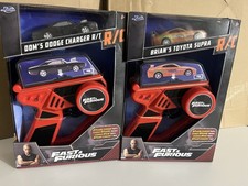 Jada Fast And Furious Dom Charger And Brian Supra 1/55 rc car