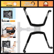 Universal VESA Mount Adapter Kit for 17-27 Inch Monitors, Non-VESA to 75x75 Moun