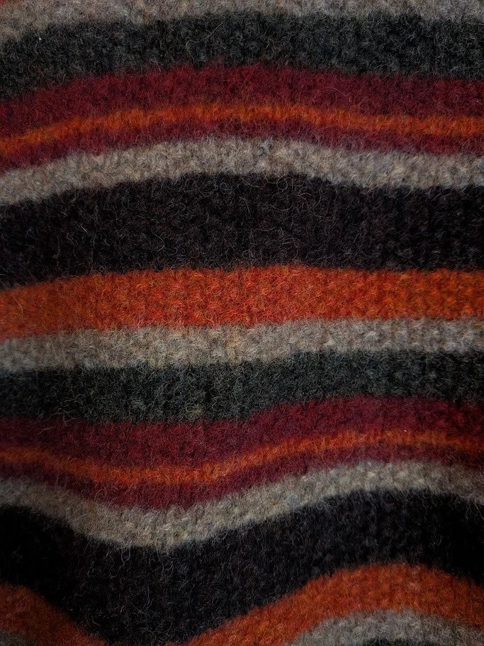 Vintage J. Crew Oarsman Unisex Wool Striped Sweater L Classic Preppy Old Money - Image 4 of 4